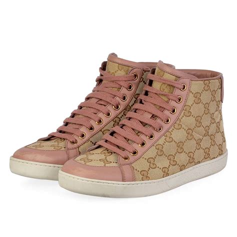 pink gucci shoes high top